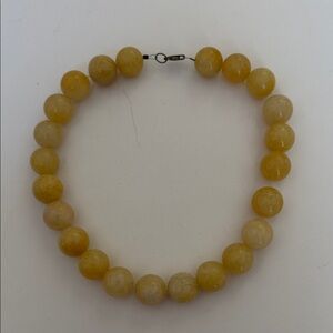 Natural Stone Bead Necklace